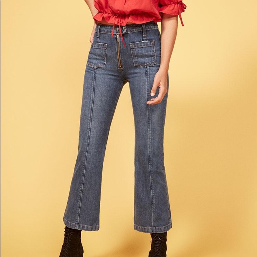 Reformation Elle Jeans NWT